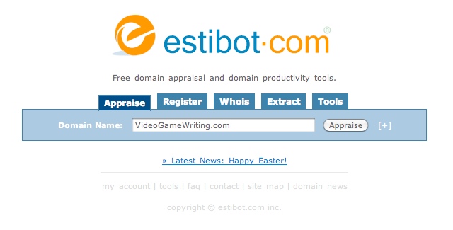 estibot-domain-name-valuation