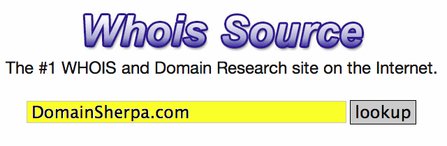 How to determine when a domain name will expire - type domain