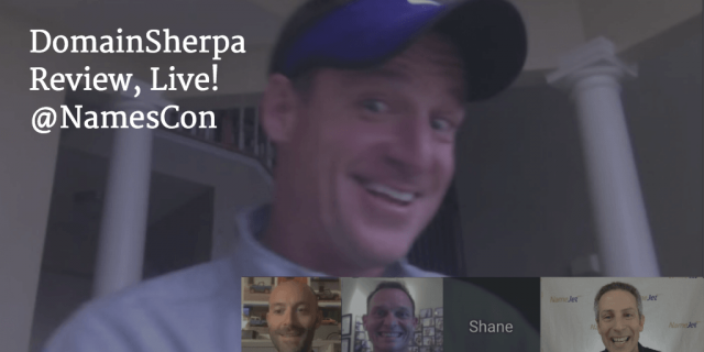 DomainSherpa Review, Live @ Namescon