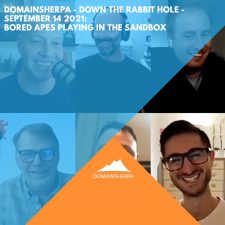 DomainSherpa – Down The Rabbit Hole – September 14, 2021: Bored Apes Playing in the Sandbox