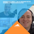 DomainSherpa Weekly – Jan 25: Preparing for the NamesCon Online 2021 Domain Name Auction with Joe Styler