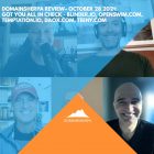 DomainSherpa Review – October 28, 2021: Got You All In Check: Blinder.io, OpenSwim.com, Temptation.io, DaoX.com, Teeny.com
