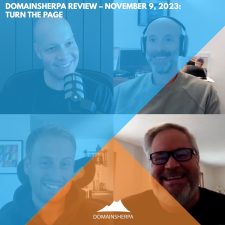 DomainSherpa Review – November 9, 2023: Turn The Page