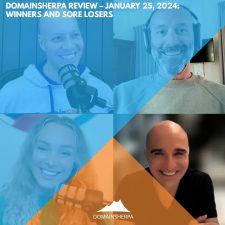 DomainSherpa Review – January 25, 2024: Winners and Sore Losers